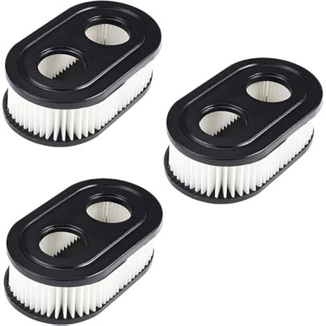 3 pcs Filtres à air Tondeuse, Filtres à air de Tondeuse à Jardin Convient pour Moteur de Tondeuse à Gazon (1/3)