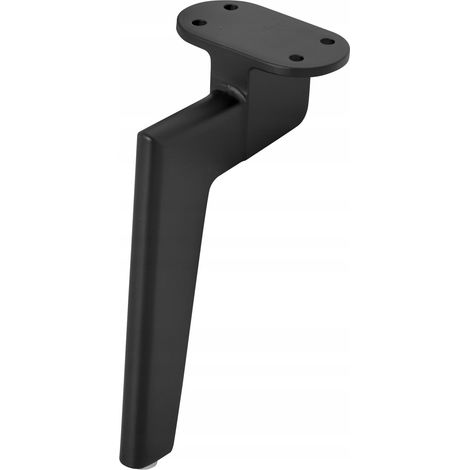 Piedino per divano letto nero MAT loft H170 robusto SL010 (1/5)