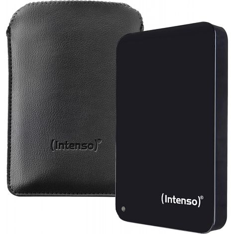Intenso 4TB Portable HDD 2,5 Zoll Schwarz inkl. Tasche USB