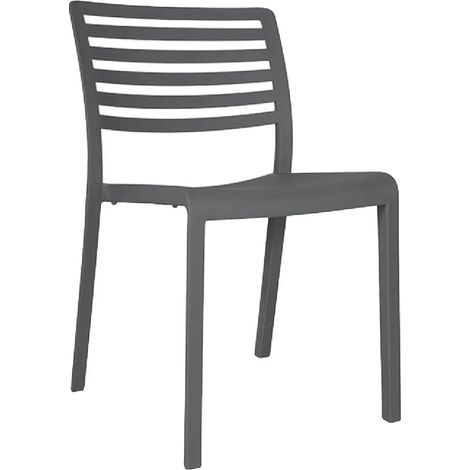 Mueble de jardín resol lama apilable protección UV