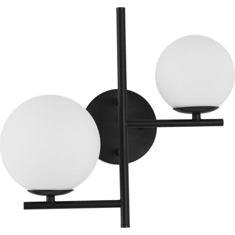 APPLIQUE da PARETE APP1170-2WBLACK G9