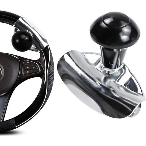 Boule Volant Voiture Boule Volant Bouton Volant Voiture Spinner Bouton Volant Direction Universel Voiture Accessoire Voiture Tuning pour Voitures Tracteurs,Tondeuses à Gazon (1/5)