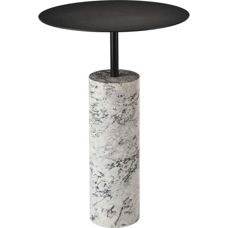 Aquanova Nero - Table d'appoint - Alba (blanc) (1/3)