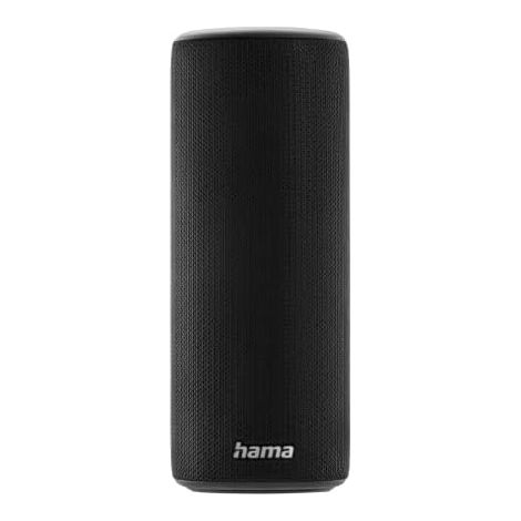 HamaSpeaker Bluetooth Pipe 3.0 (altoparlante senza fili, portatile, con luce LED, 24W, 14h diAutonomia) Colore Nero (1/5)