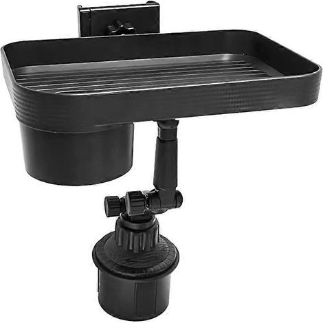 Porte-gobelet 3 en 1 pour voiture avec plateau repas et support pour téléphone, pour l'intérieur de la voiture (1/5)