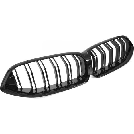 Grille de calandre avant BMW Serie 8 G14 / G15 de 2018 a 2022 Noir brillant-42674432 (1/4)
