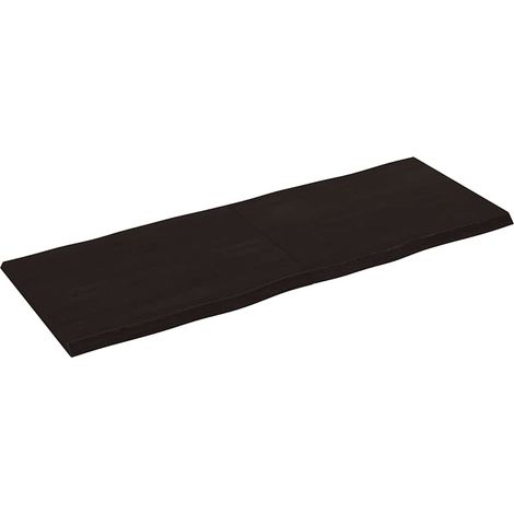Dessus de table Dessus de bureau Plateau de table bois massif traité bordure assortie