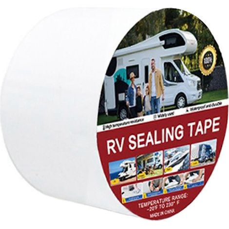 Ruban d'étanchéité butyle pour toitures de camping-cars et caravanes étanche et professionnel 1 mm x 5 cm x 15 m. (1/5)