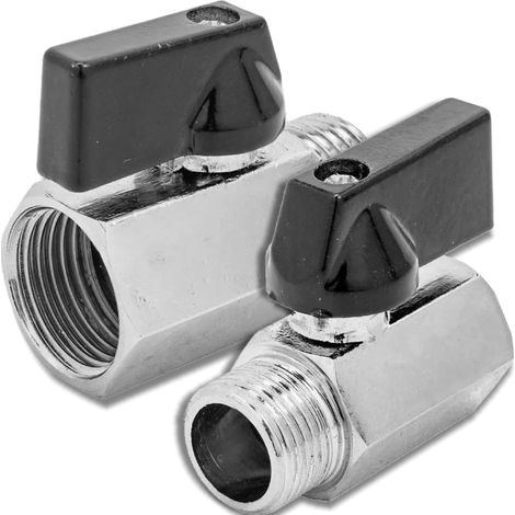 Válvula de bola neumática ROCKFORCE de 1/2" (1/5)