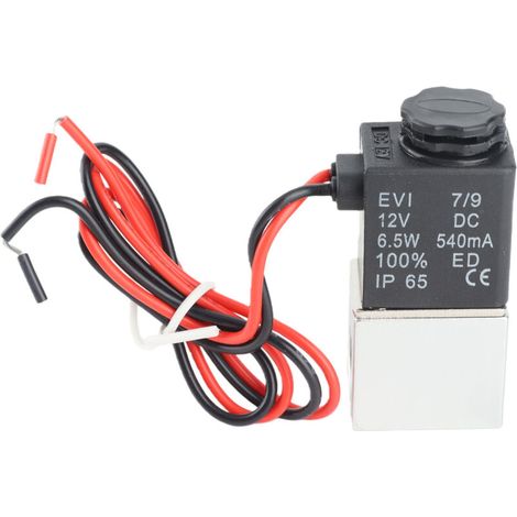 Électrovanne NC, port femelle NPT, vanne pneumatique normalement fermée, équipement de machines industrielles, air électrique 1/4"pour gaz, liquide, eau (1/5)