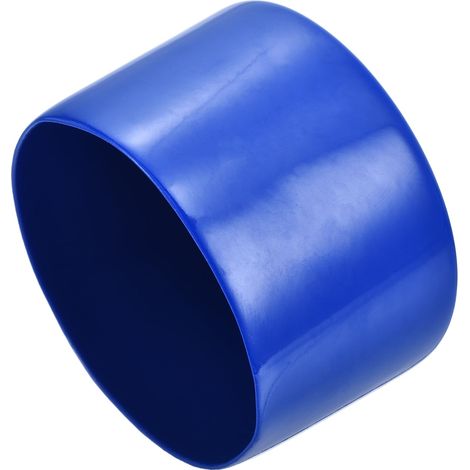 2Pcs Embouts en Caoutchouc 80mm de Diamètre Intérieur Capuchon Rond en Vinyle pour Vis, Protection de Pieds de Meuble, Tube, Bleu (1/4)