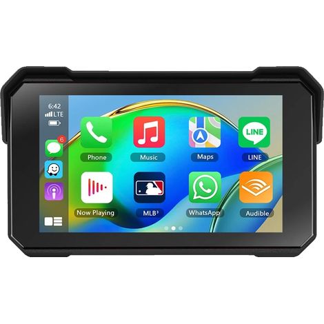 Navigazione GPS, touchscreen da 5 pollici, CarPlay e Android Auto wireless, con TPMS (1/2)