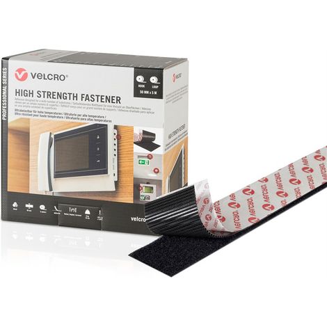 VELCRO® Nastro adesivo ultra resistente 50 mm x 5 m per il fissaggio di carichi pesanti, nero (1/5)