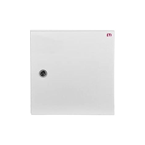 BOÎTIER MÉTALLIQUE 300 X 300 X 150 MM IP65 AVEC PLAQUE ETIBOX GT 30-30-15 001102102 ETI-POLAM 3838895591573