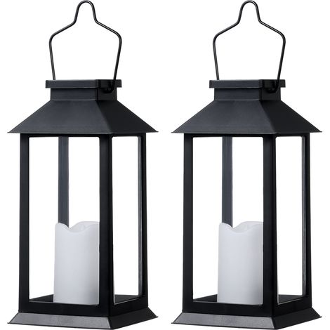 Faroles solares LED sin llama, faroles colgantes decorativos para jardín, mesa, fiesta o terraza. (1/5)