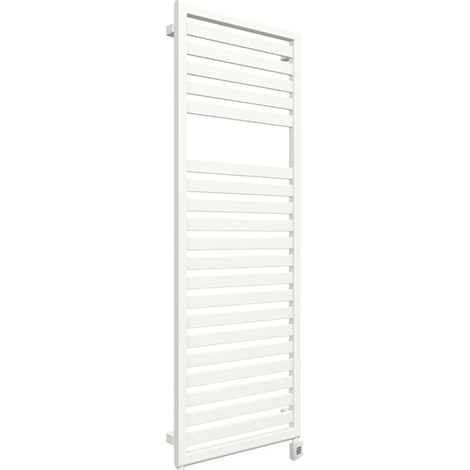 Sèche-serviette électrique blanc - (HxL) 1660x400mm - 600 Watt - 600 Watt - LUK1660-400E8B