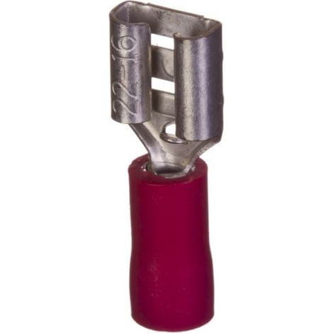 Funda aislante NI 6.3-1/0.8 PVC E10KN-03010103401 /100 unidades/