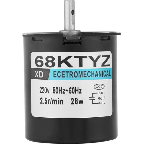Moteur basse vitesse XD68KTYZ-AC-S1 220 V (1/5)