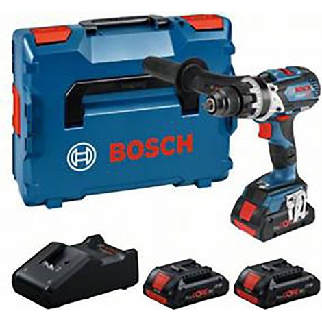 Bosch GSB 18V-110 C Brushless 18 V impact driver with three batteries (1/3)