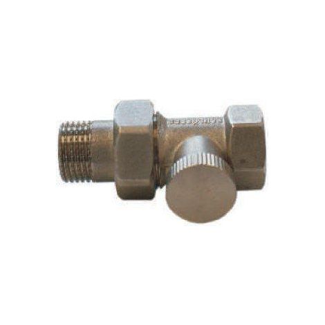 Válvula schlosser return valve niquelada diámetro DN10 3/8
