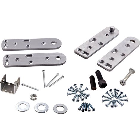 Kit de bisagras pivotantes para puertas de estanterías ocultas Performance (1/5)