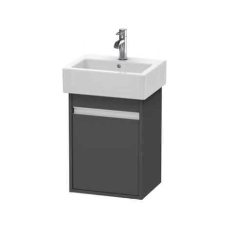 Duravit Ketho Módulo mural 6630, 1 puerta de madera, con bisagra