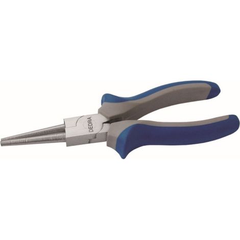 Alicates Dedra 1252 mandíbulas redondas mango ergonómico 160mm