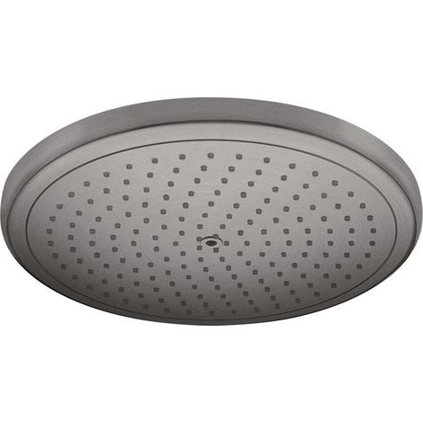 tête de douche Croma 280 1jet noir chromé brossé