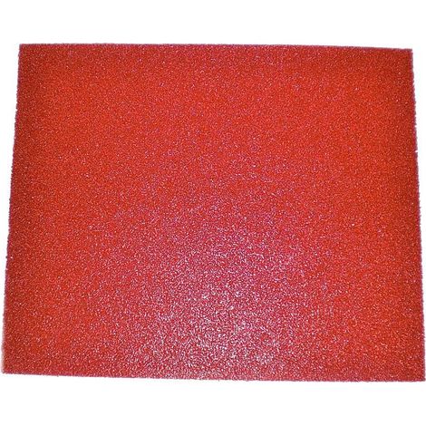 Papier-emeri 230mm x 280mm Granule A 40. 1 paquet 50 pieces