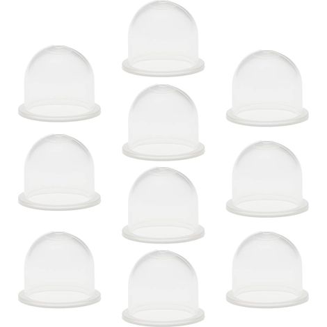 Confezione da 10 pompette di adescamento compatibili con carburatore di ricambio per motori a 4 tempi Honda GX25 GX31 GX35 HHT25 HHT31 HHT35, codice 16032-ZM3-014. (1/5)