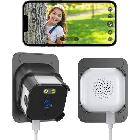 2 Paquet Caméra Sans Fil Interieur 3MP 2K, Surveillance Intérieur Vision Nocturne Couleur IA, Détection Mouvement, WiFi 2.4/5GHz, Enregistrement 24/7, Installation Facile pour Fenêtre (1/5)