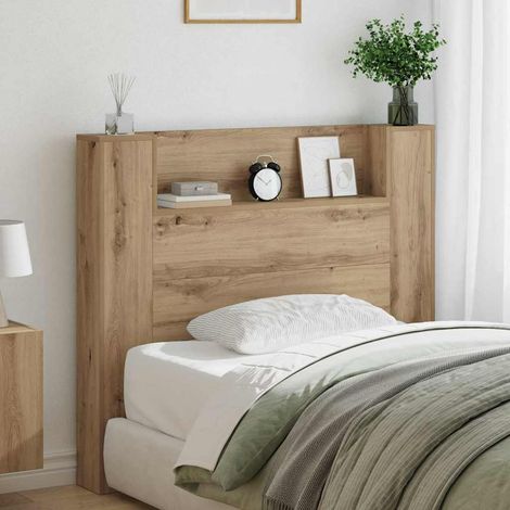 vidaXL Tête de lit Chêne artisanal Bois d'ingénierie