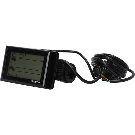 Vélo électrique écran SW900 avec prise 36V 48V affichage LCD durable pour bicyclette électrique (1/5)