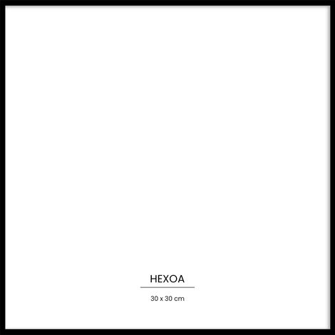 Cadre métal Noir 30x30cm