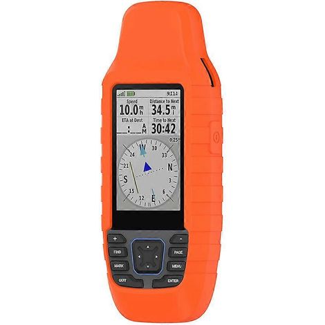 Étui de protection en silicone pour GPS Garmin GPSMAP 79S/Garmin GPSMAP 79SC (Orange) ( ) (1/5)