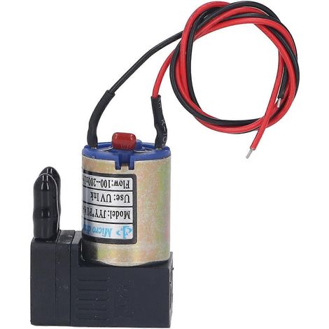 UV-Tintenpumpe 3W, schnelle Wärmeableitung, Kunststoff, kleine Druckertintenpumpe, Ersatz für Crystaljet DC24V