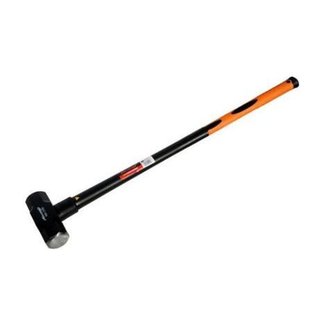 10lb Sledge Hammer 34"" Fibre Glass Handle Club Lump Rubber Grip Heavy Duty 1295