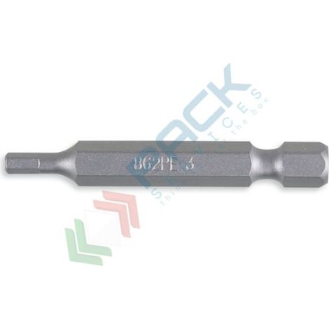 INSERTI MASCHIO ESAGONALE PER AVVITATORI 1/4 MM 4 ART. 862PE (1/2)