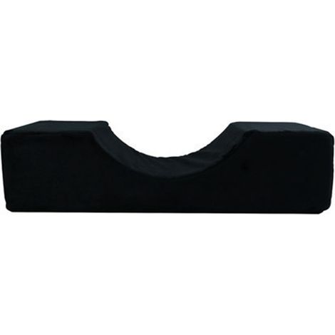 Oreiller Extension Cils En Mousse Respirante Design Ergonomique Pour Salon De Beauté Noir (1/5)