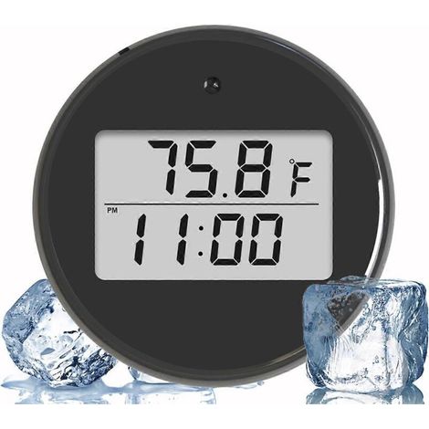 Thermomètres flottants pour bain glacé, thermomètres de bain portables blancs