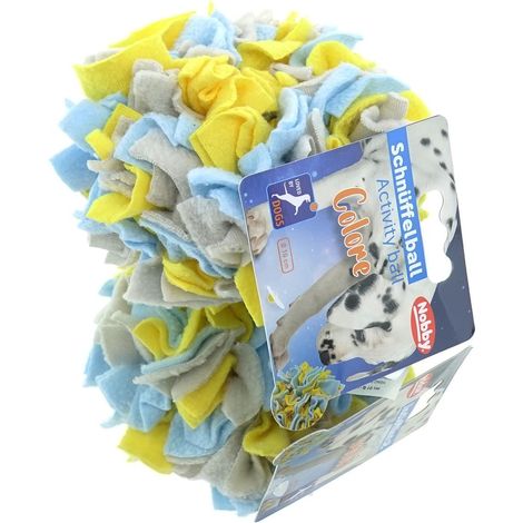 Nobby® Hunde + Katzen Schnüffelball COLORE S Ø ca. 10 cm - Polyester (1/2)