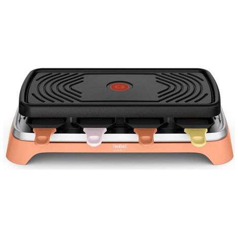 Raclette multifonction Tefal Food & Co 8 personnes, RE651JF0 Orange