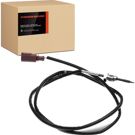 Sensor de temperatura, rosca M14, longitud del cable 1130 mm, 2 contactos de conector, conector negro, tipo de sensor PTC. (1/5)