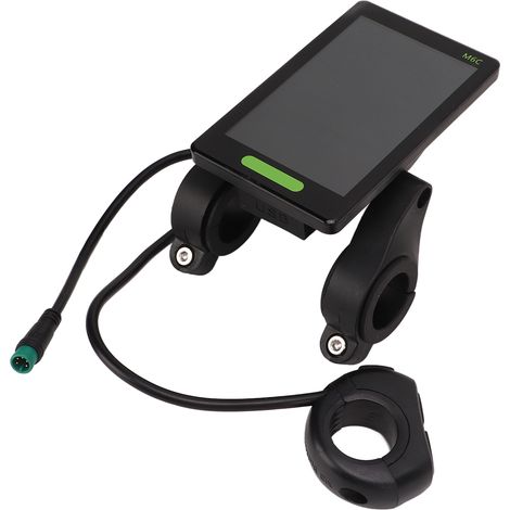 Armaturenbrett für Elektrofahrräder, großes M6C-LCD-Display, Bedienfeld für Roller mit wasserdichtem Anschluss zur Modifizierung (1/5)