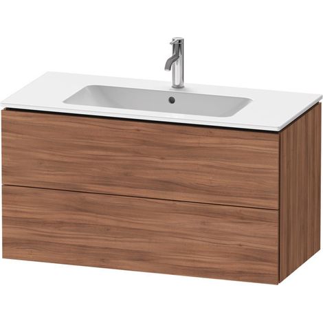 Duravit L-Cube Waschtischunterbau wandhängend, 2 Schubkästen, (1/5)