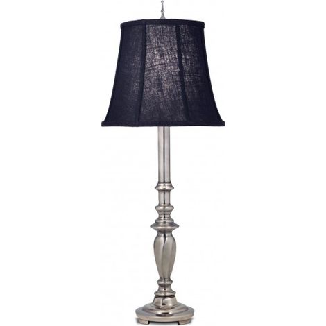 Elstead - Lampe de table à 1 lumière, nickel antique, E27 (1/4)