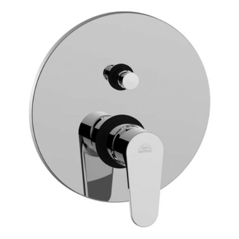 MISCELATORE MONOC. INCASSO DOCCIA C/DEVIATORE LINEA GREEN Cromo PAFFONI