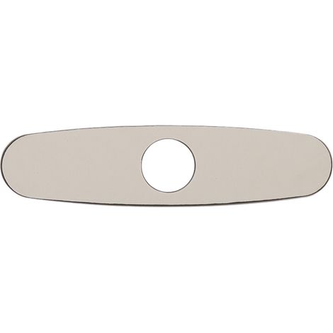 Plaque de recouvrement pour robinet d'évier, plaque de base en acier inoxydable 304 brossé, panneau décoratif (1/5)