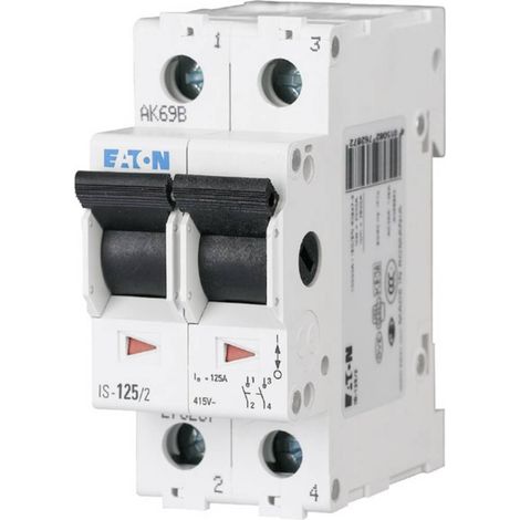 INTERRUPTEUR GÉNÉRAL EATON IS-25/2 276263 2 PÔLES 25 A 2 NF (R), 2 NO (T) 240 V/AC 1 PC(S) (1/2)