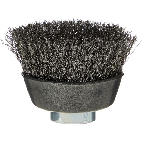 wolfcraft Spazzola a tazza con filo d'acciaio, 2107000 (1/3)